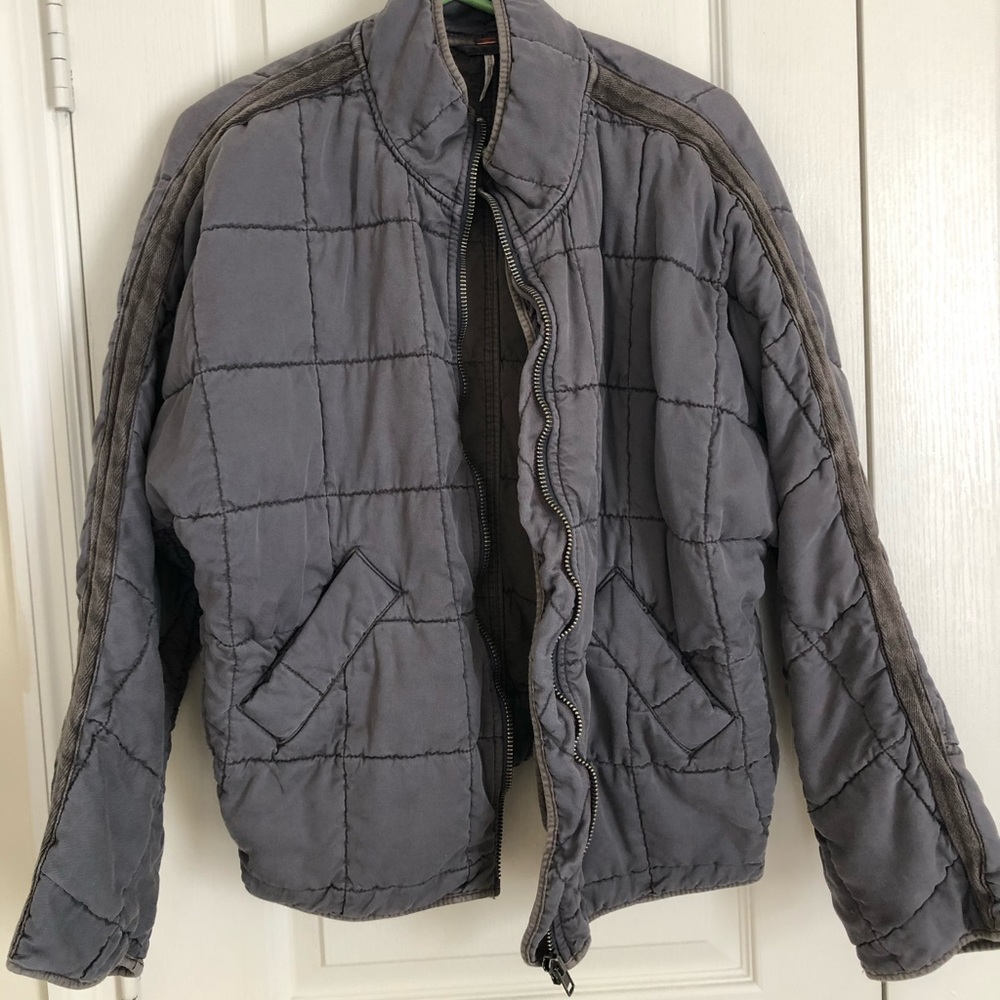 free people dolman quilted jacket